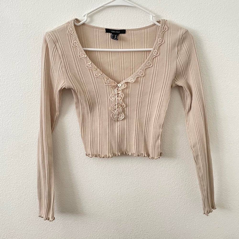 Crop long sleeve
